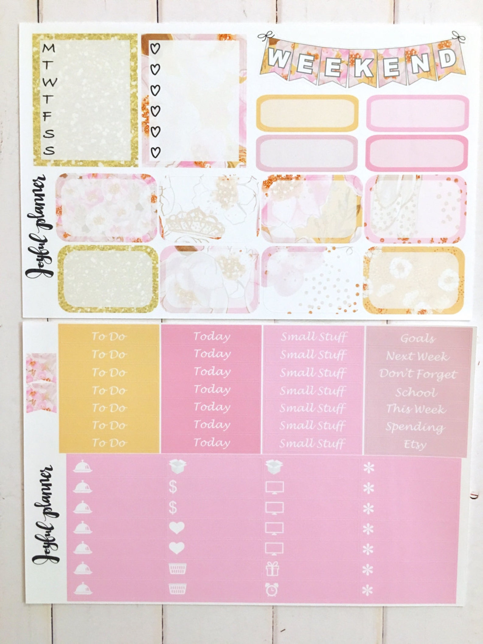 ballet planner stickers weekly kit for erin condren life planner eclp and mambi happy planner ready to ship!