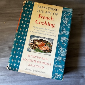 Vintage 5th Edition 1963  Cookbook Julia Child Mastering the Art of French Cooking