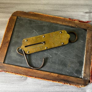 Vintage Excelsior Improved Spring Balance Scale, Antique Vintage Hanging Scales,Vintage Kitchen