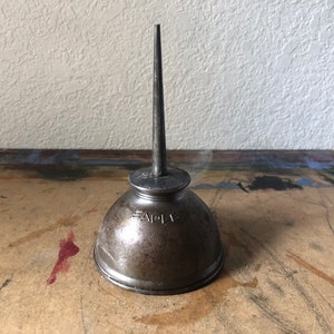 Eagle Oil Can, Vintage Oil Can, Metal Oil Can, Pump Oiler, Pump Oil Can, Vintage Garage, Vintage Decor, Vintage Collectible, Rustic Decor