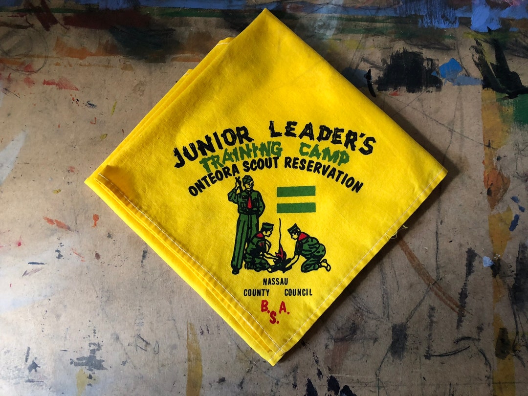 Vintage Boy Scout Neckerchief, BSA Neckerchief,boy Scout Scarf,boy