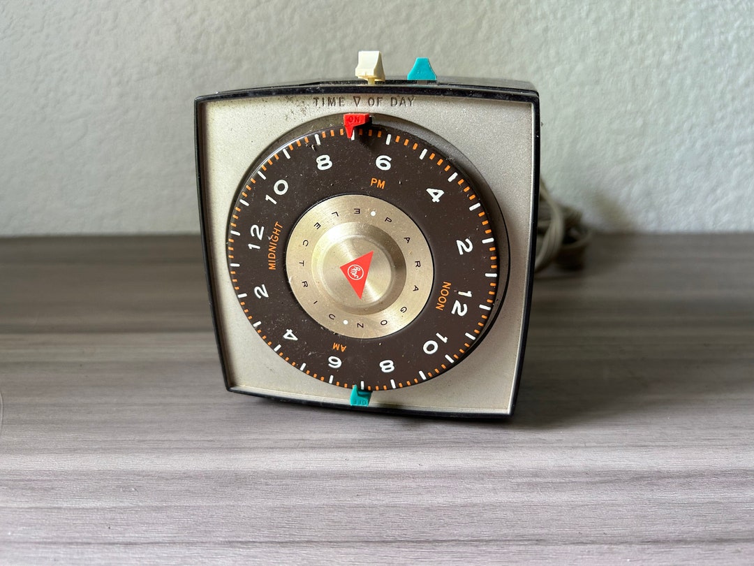 Vintage Intermatic Time-all Mid Century Appliance Timer, Paragon ...