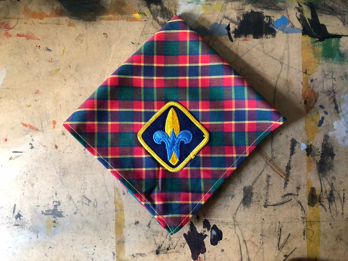 Vintage Boy Scout Neckerchief 1960s BSA Neckerchief Boy Etsy