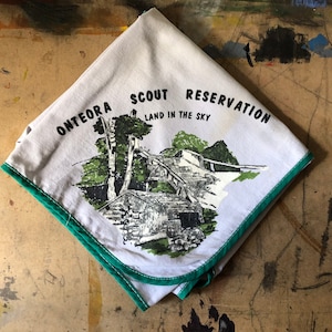 Vintage Boy Scout Neckerchief, BSA Neckerchief,Boy Scout Scarf,Boy Scout Scarf, Neckerchief, Boy Scouts of America