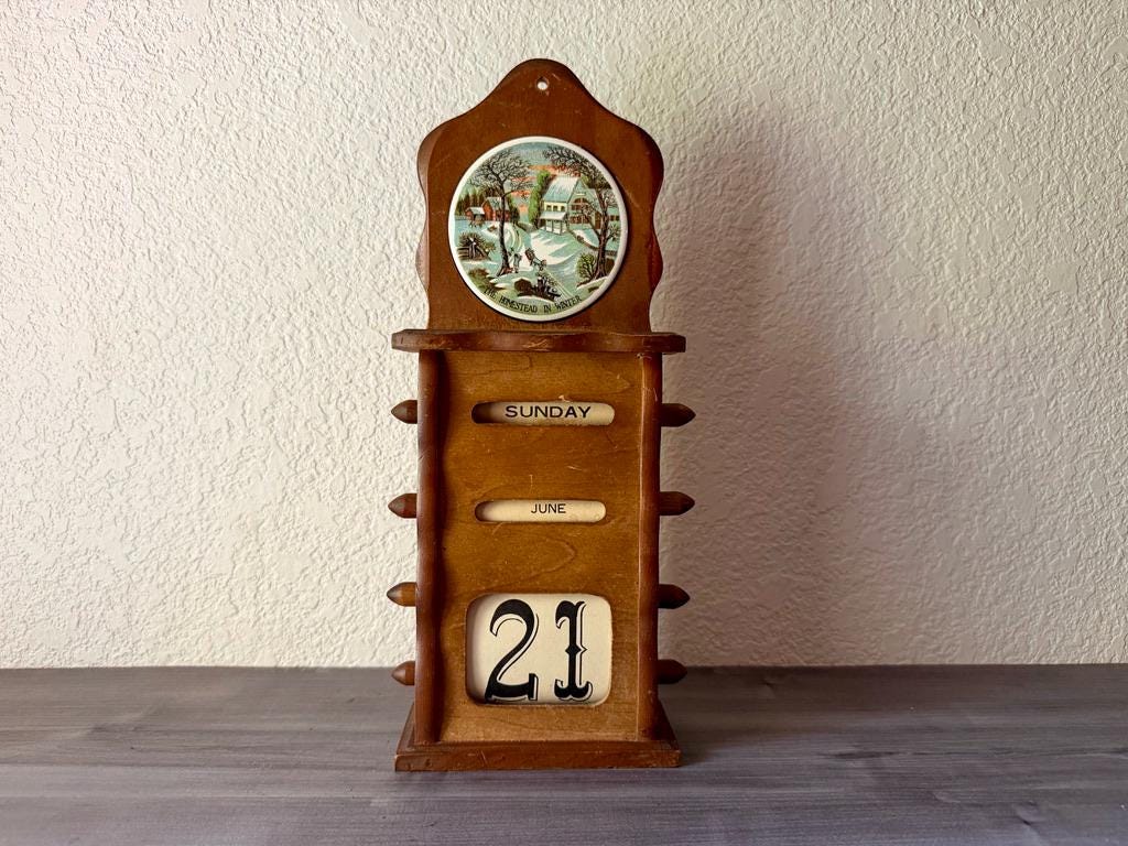 【期限11/30】⑮デコレーション棚 Perpetual Calendar Replacement Tiles - Etsy