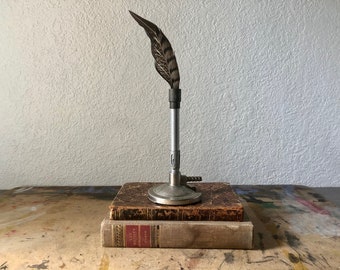 Vintage school laboratory bunsen burners, Vintage medical