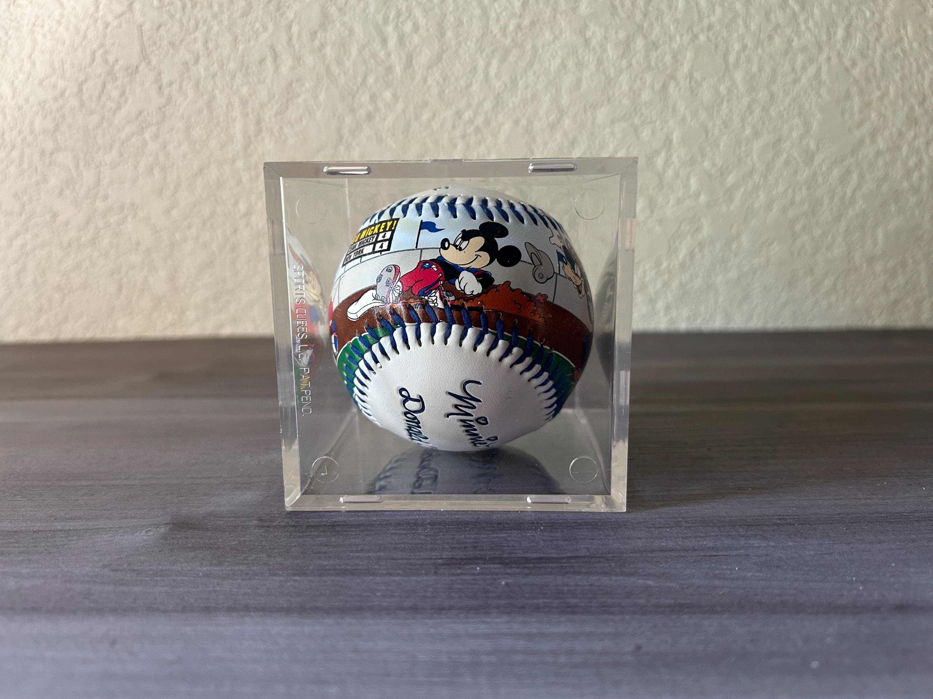 ディズニーヴィンテージミッキー BALLGAME Vintage Disney Team Mickey Mouse Fotoball Baseball, Disney New