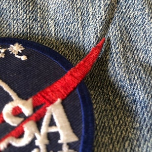 Vintage NASA Embroidered Patch Vintage, NASA Logo Souvenir Patch - Etsy