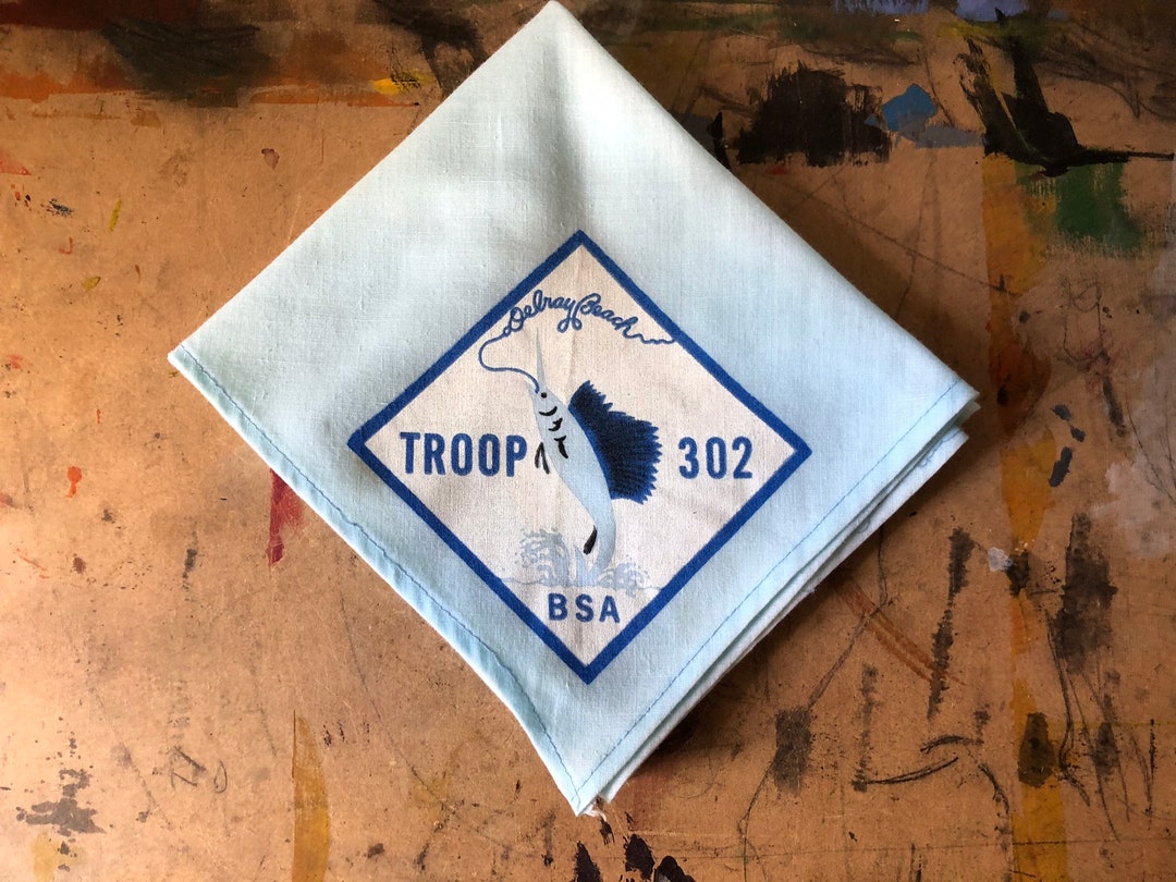 Vintage Boy Scout Neckerchief BSA Neckerchiefboy Scout Etsy