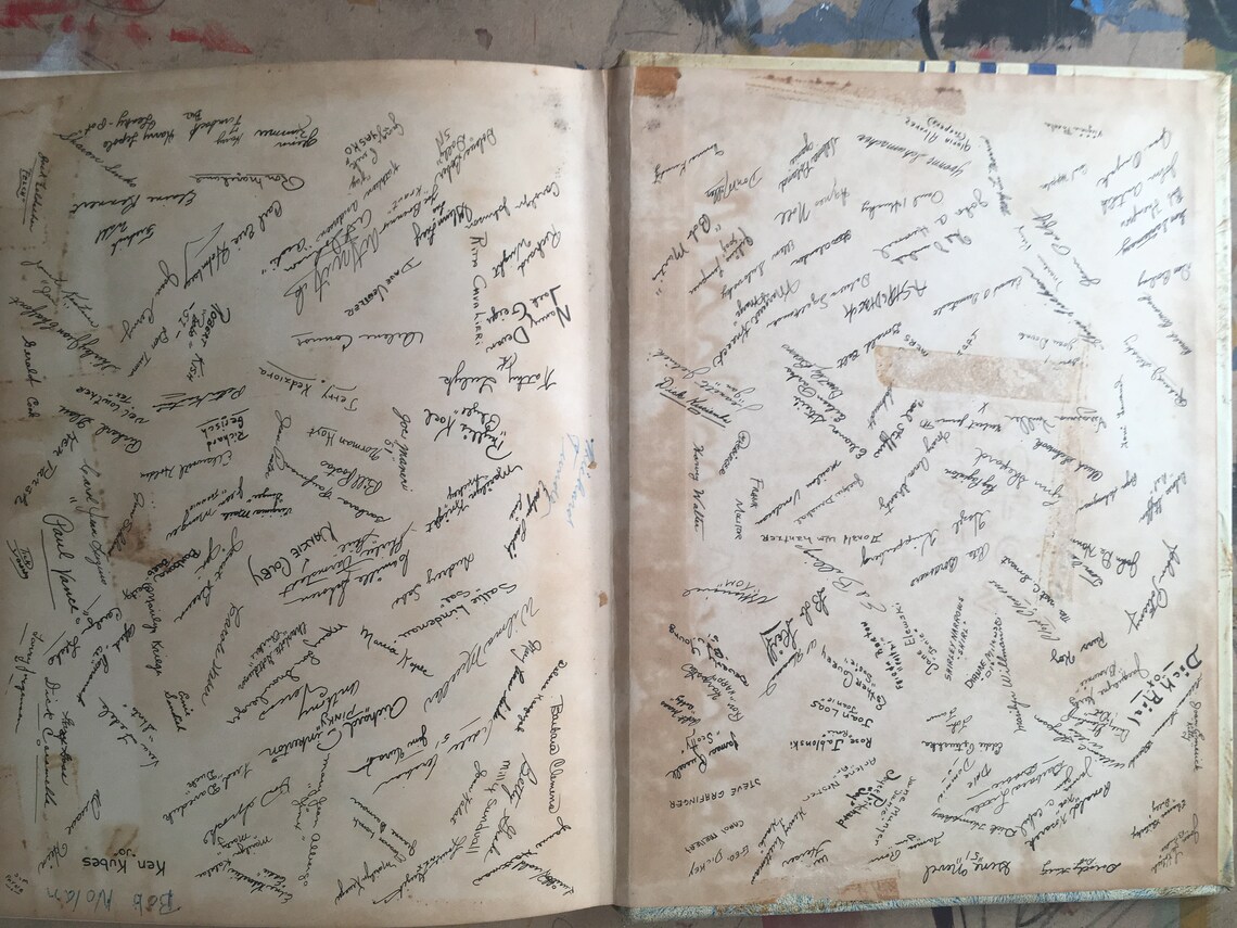 Vintage Yearbook 1951 Memory Lane Keepsake Etsy