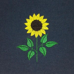 Sunflower Machine embroidery design flowers