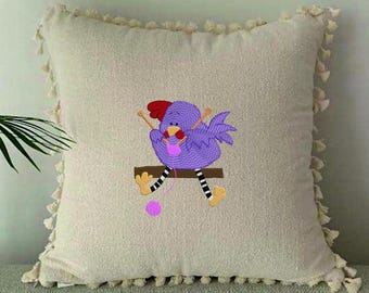 Chicken knits IV Machine embroidery designs