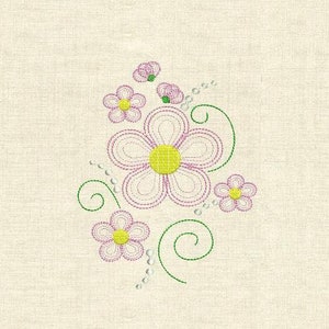 Flowers Machine embroidery designs