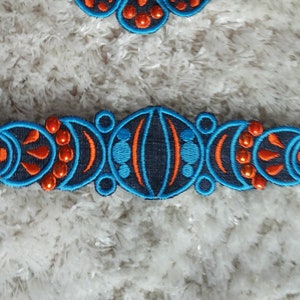 Bracelet Machine embroidery design