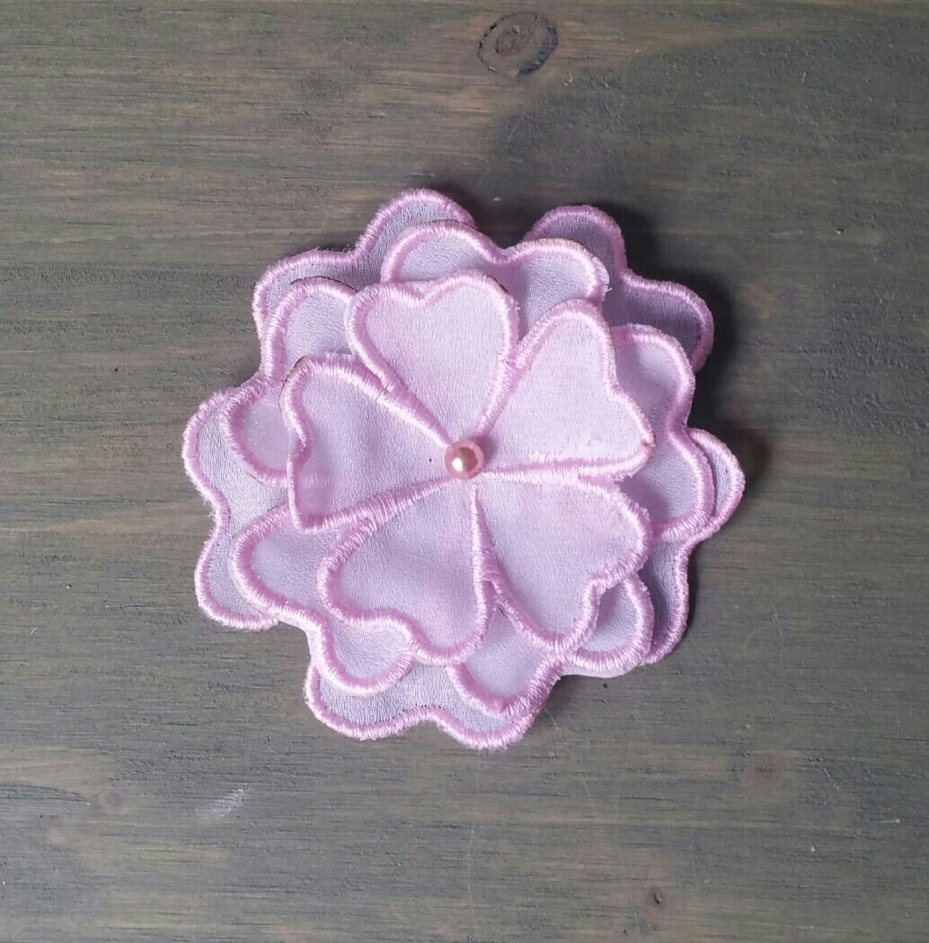 3D Flowers ITH Roses With Branches Set of Machine Embroidery