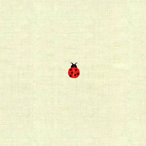 Machine embroidery design Little lady bug