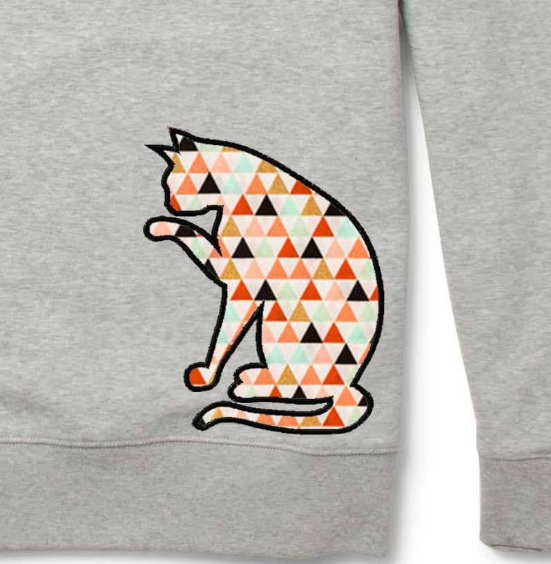 Applique Cat Machine Embroidery Designs - Etsy