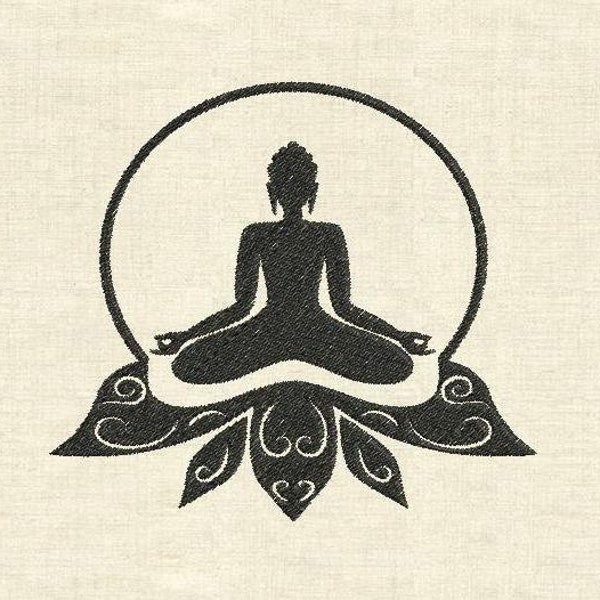 Yoga Embroidery Etsy