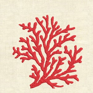 Coral Machine embroidery design coral reef, corals, summer, beach, marine