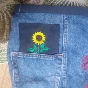 Machine Embroidery Design Flowers Sunflower - Etsy