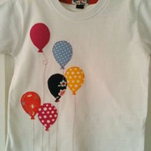Machine embroidery designs set Applique Balloons