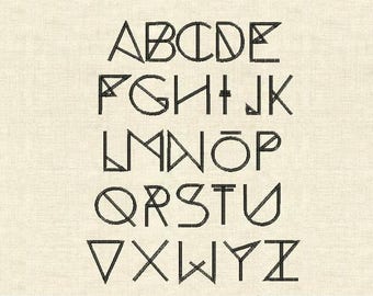 Machine embroidery designs monogram font alpha