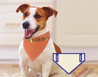 ITH dog bandana machine embroidery designs