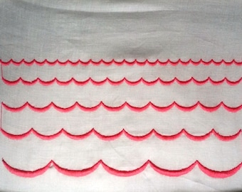 Scallop borders set Machine embroidery designs