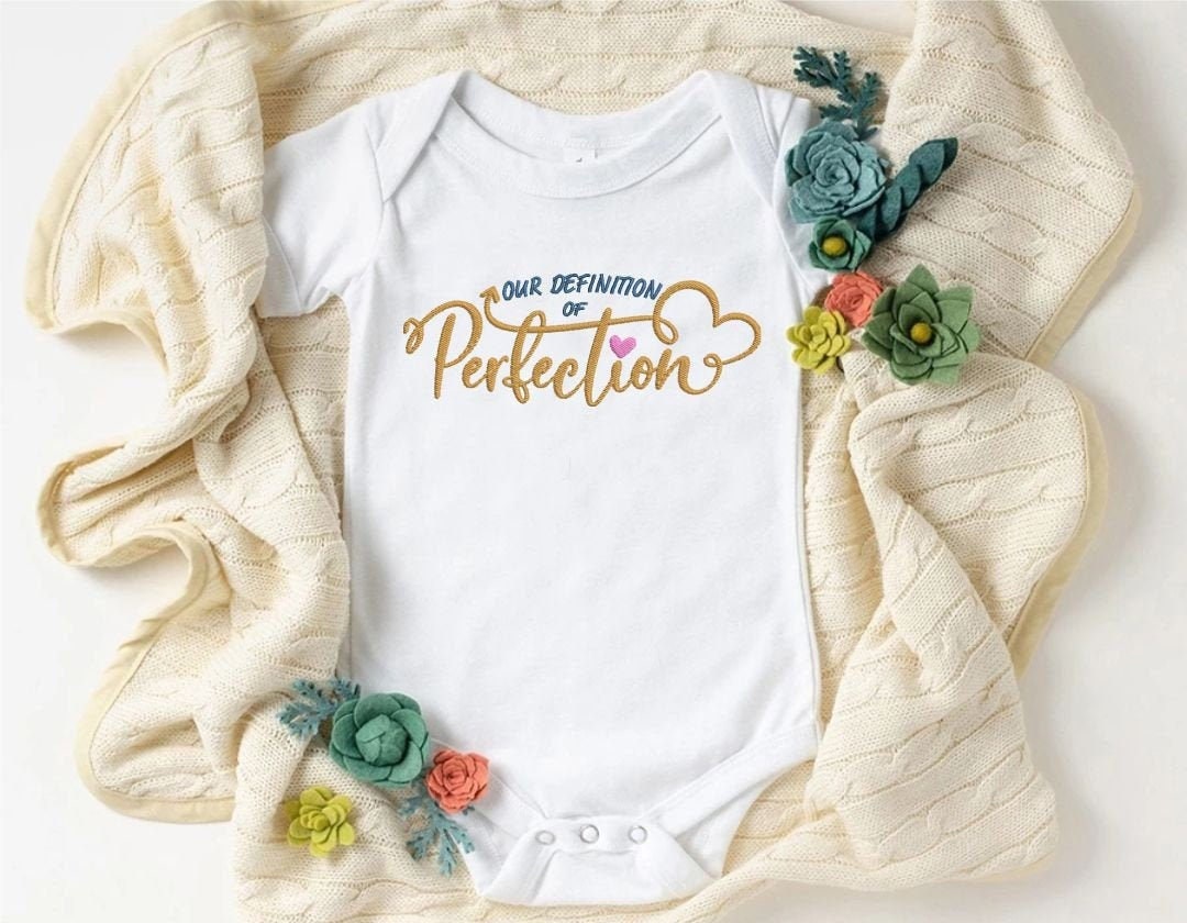 Machine embroidery designs newborn baby perfection Etsy