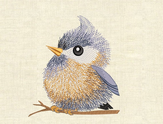 Machine Embroidery Designs Little Birdy Birds Etsy