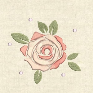 Rose flower Machine embroidery designs