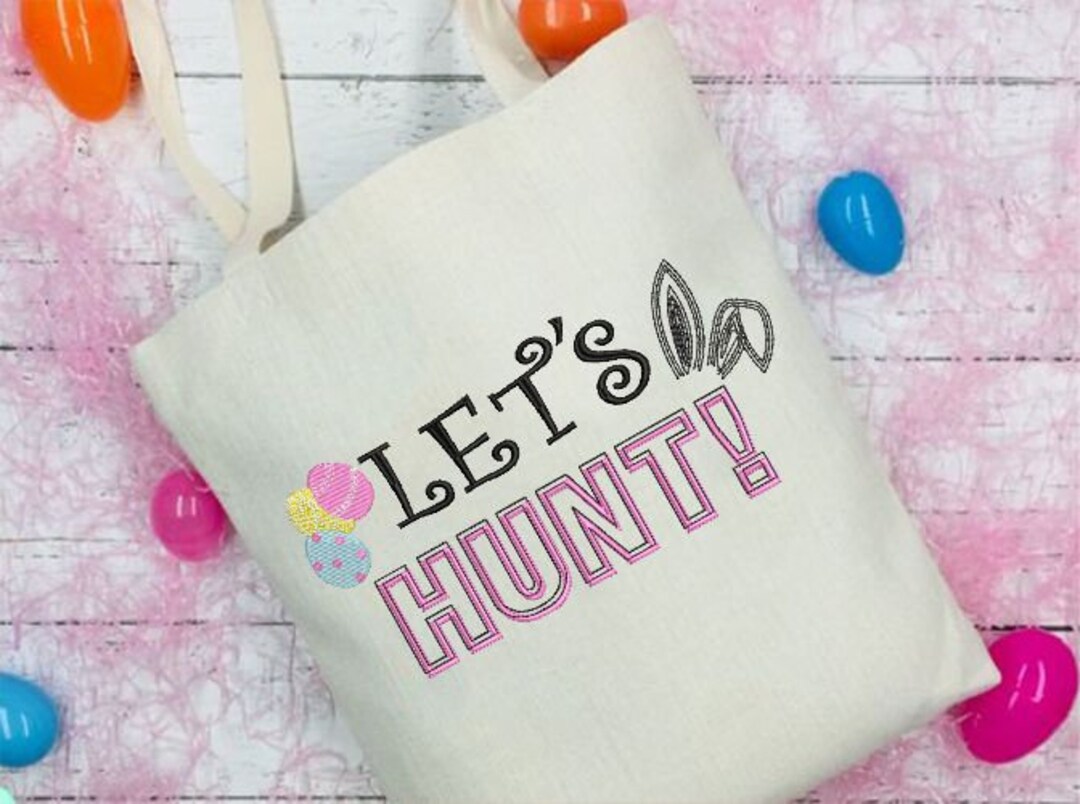 Easter Egg Hunt Machine Embroidery Designs - Etsy