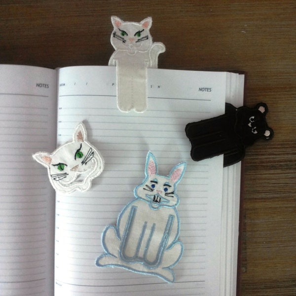 Machine Embroidery Bookmark Designs Etsy