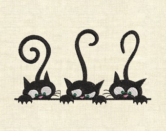 Cats Sampler Counted Cross Stitch Chart to Work in 8 Colours  Etsy UK