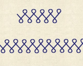 Machine embroidery design endless Celtic border