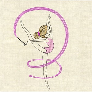 Gymnastic Machine embroidery designs