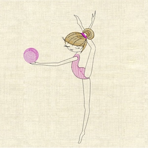 Gymnastic Machine embroidery designs