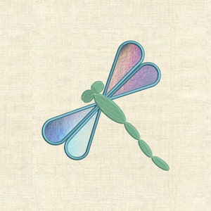 Applique dragonfly Machine embroidery designs
