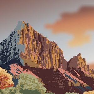 Sunset Zion National Park image 1