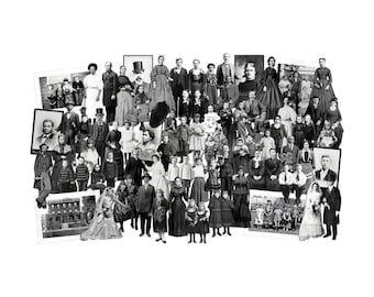 2022 Tim Holtz Idea-ology Halloween Paper Dolls 65 pcs., th94266 - Halloween Lot MIxed Media Paper Scrap Pack, Collage, ATCs, Greeting Cards