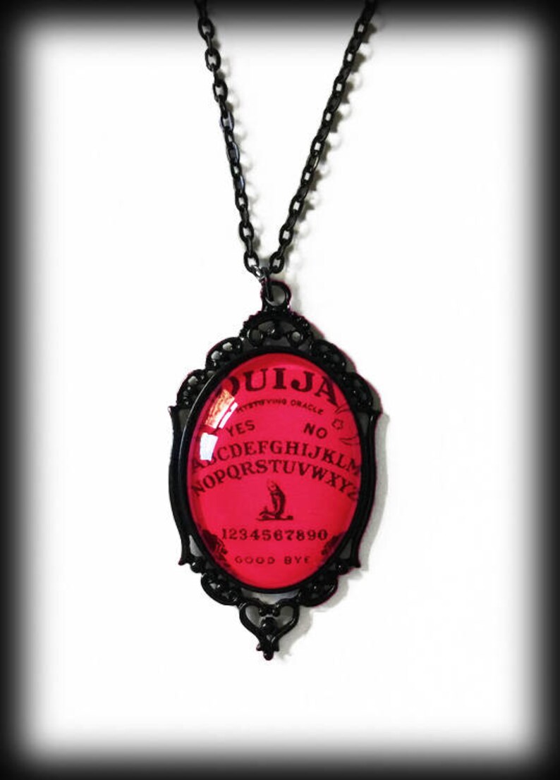 Witch Gothic Ouija Nature Jewellery Ouija Nature Necklace Alternative