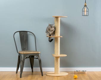 modern cat climber space saving sisal cat tree ozzy natural worldwide shipping modern cat furniture climb tree shelf toy bed house tower white etsy modern cat climber space saving sisal cat tree ozzy natural worldwide shipping modern cat furniture climb tree shelf toy bed house tower white etsy