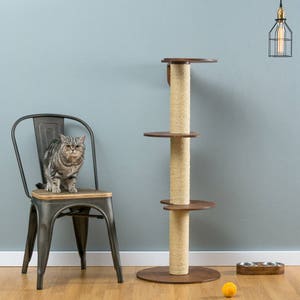 Sisal Chat Arbre Ozzy Naturel Livraison Dans Le Monde Etsy