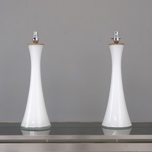 Pair of mid century table lamps image 7