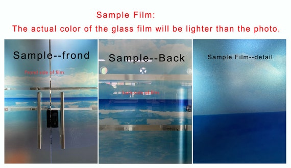 CHOIS EF6311 Custom Window Film DIY Scenery the Prairie Blue | Etsy