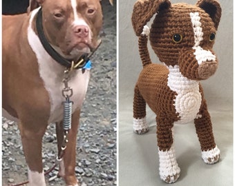 blue pitbull stuffed animal