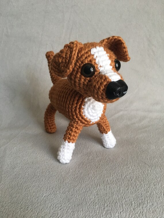 stuffed pitbull
