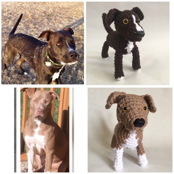 american pitbull terrier stuffed animal