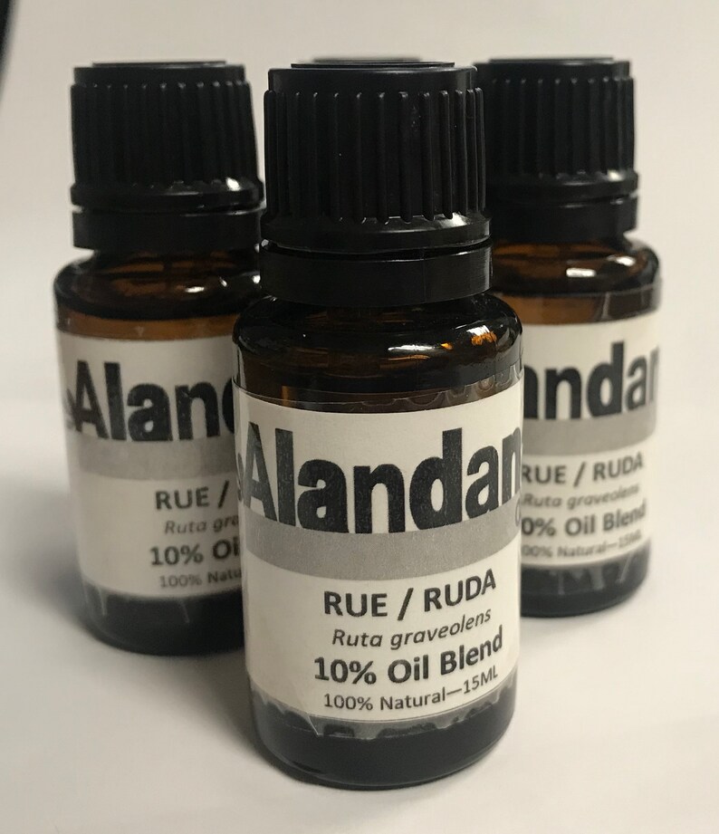 RUE / RUDA Essential Oil 10 Blend Grapeseed Jojoba Oil Etsy