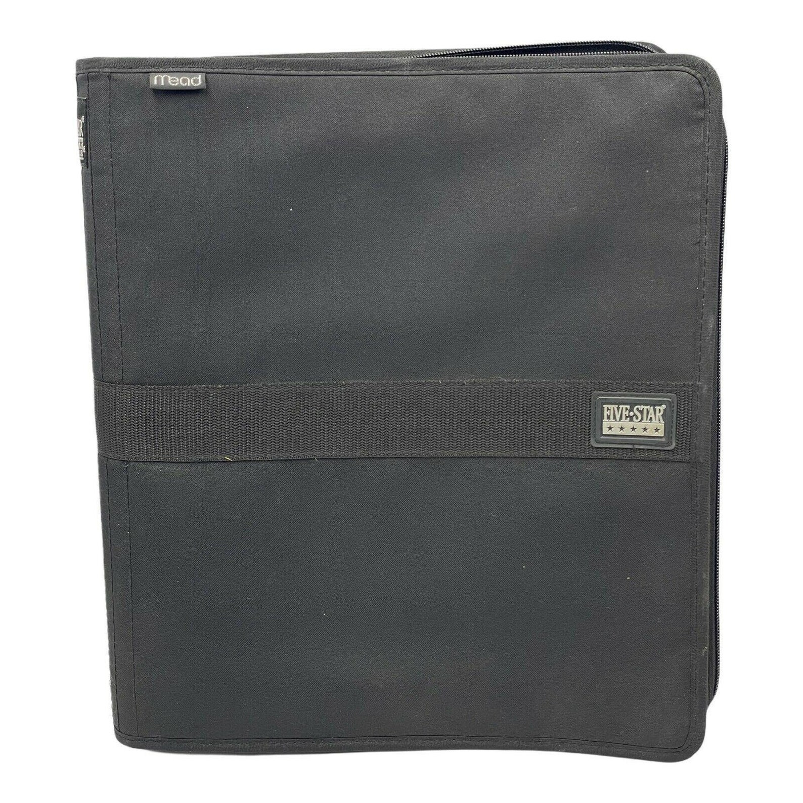 Vintage 90s Mead Five Star First Gear Binder Black Zippered. Etsy